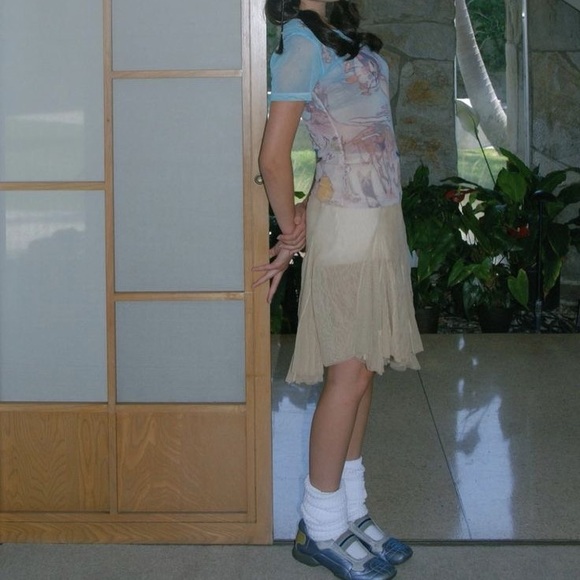 Vintage metallic Prada shoes - Picture 7 of 8